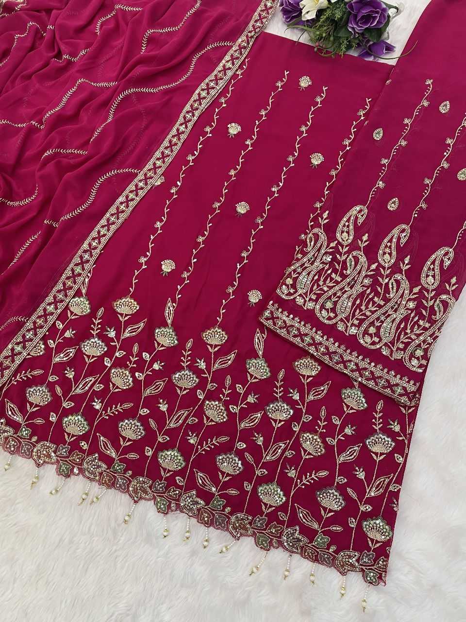 YNF Wholesale Faux Georgette Palazzo Suit KESH745 TF-1315 | Surat Manufacturer