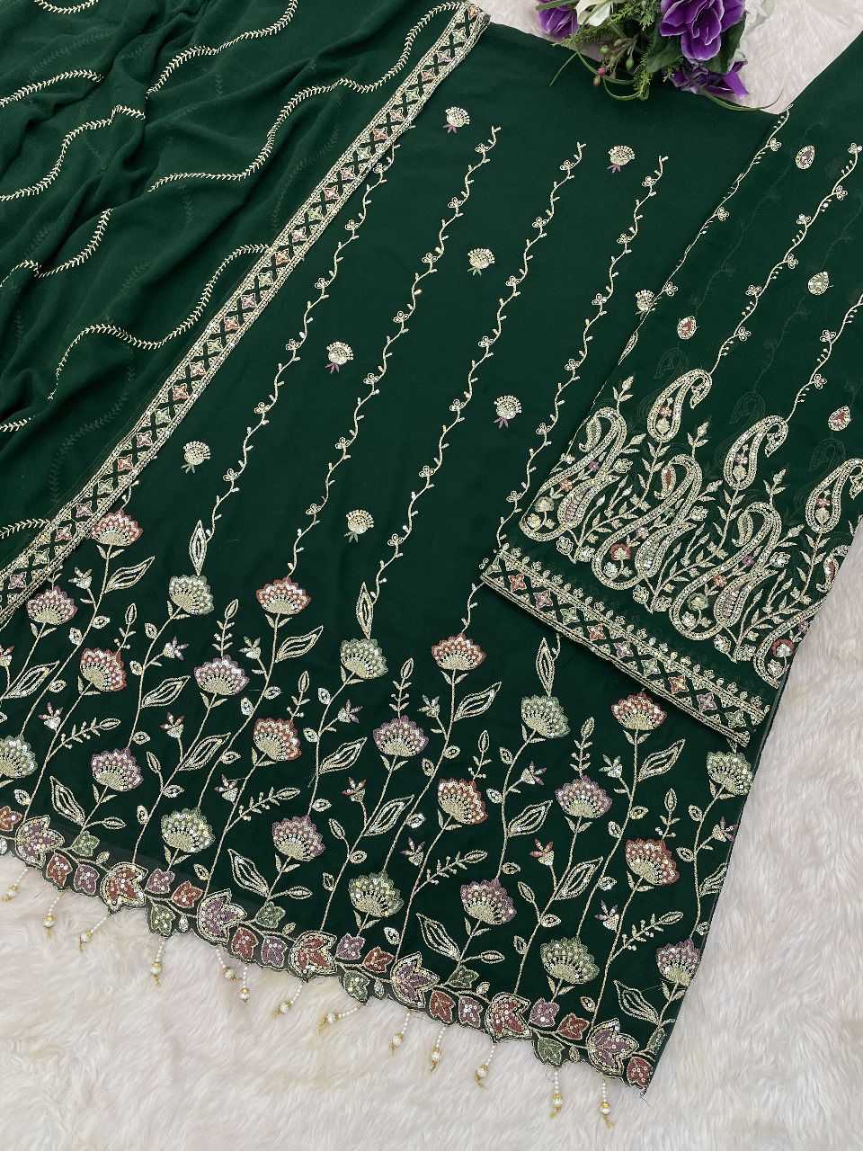 YNF Wholesale Faux Georgette Palazzo Suit KESH745 TF-1315 | Surat Manufacturer
