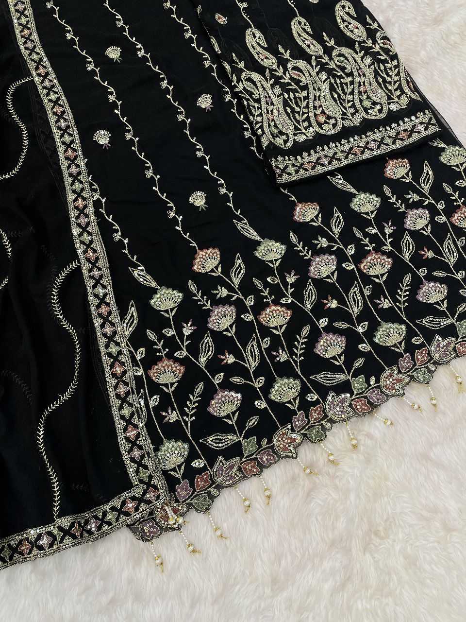 YNF Wholesale Faux Georgette Palazzo Suit KESH745 TF-1315 | Surat Manufacturer