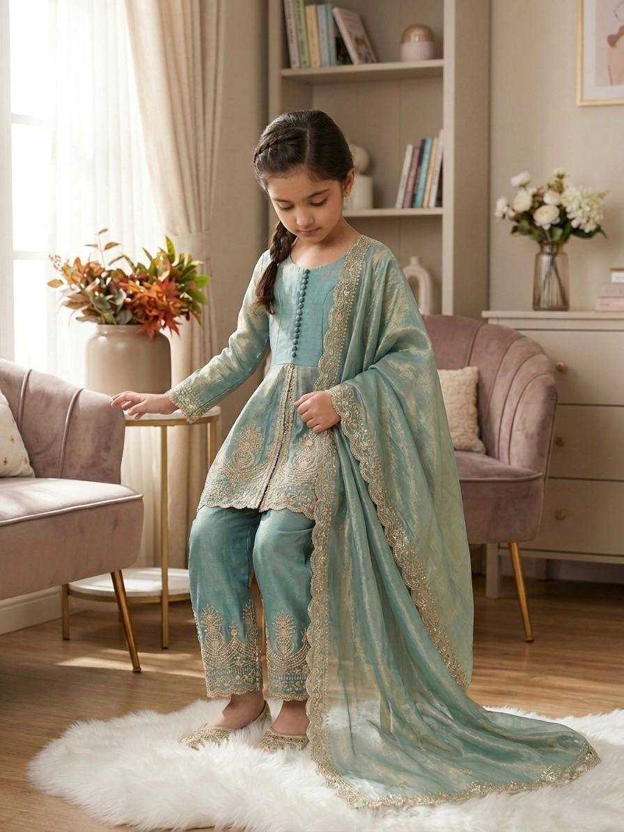 YNF Wholesale FENDY Kids Suit KESH118 1711 | Surat Manufacturer