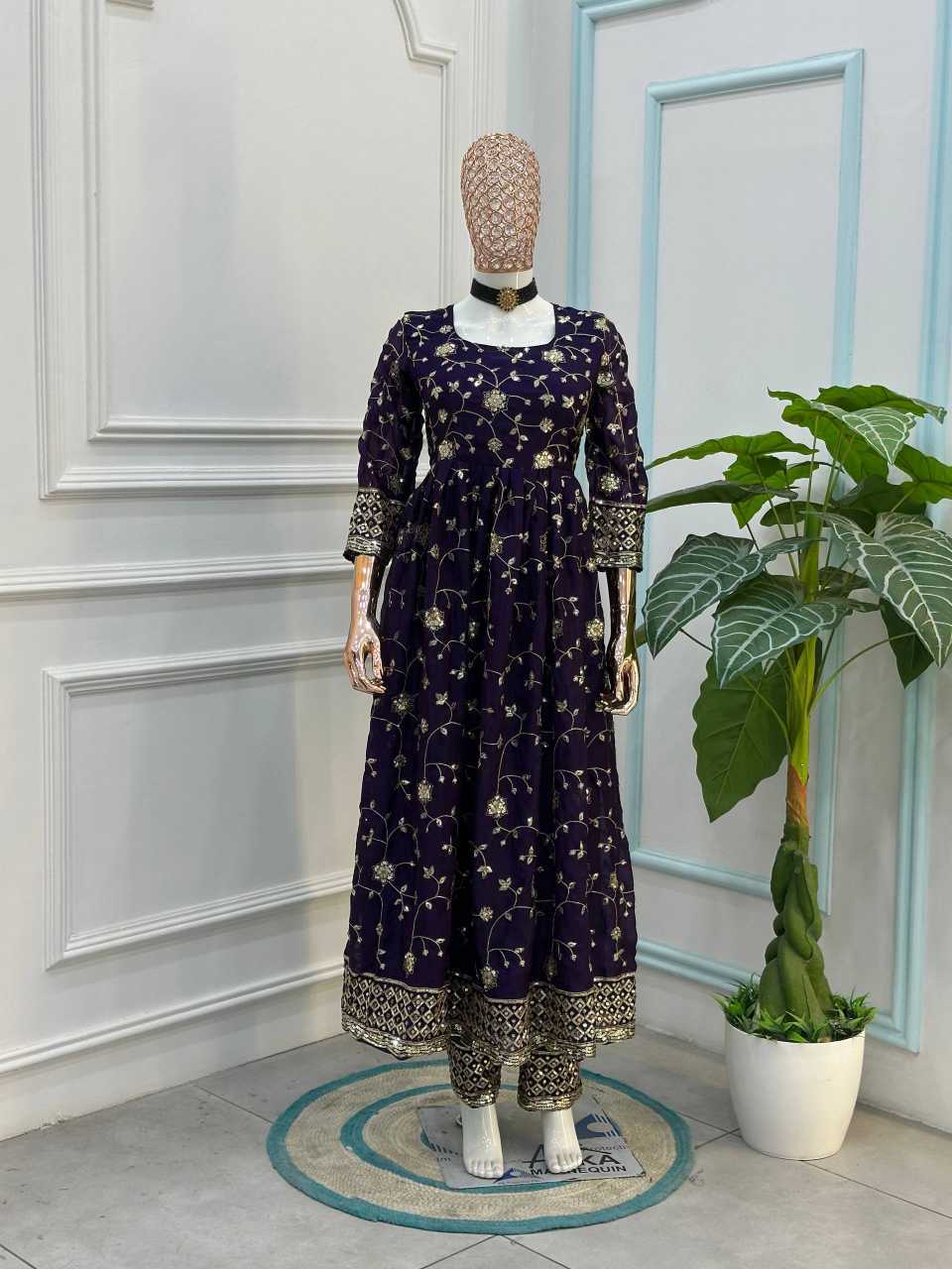 YNF Wholesale FENDY Anarkali Gown KESH533 5170 | Surat Manufacturer