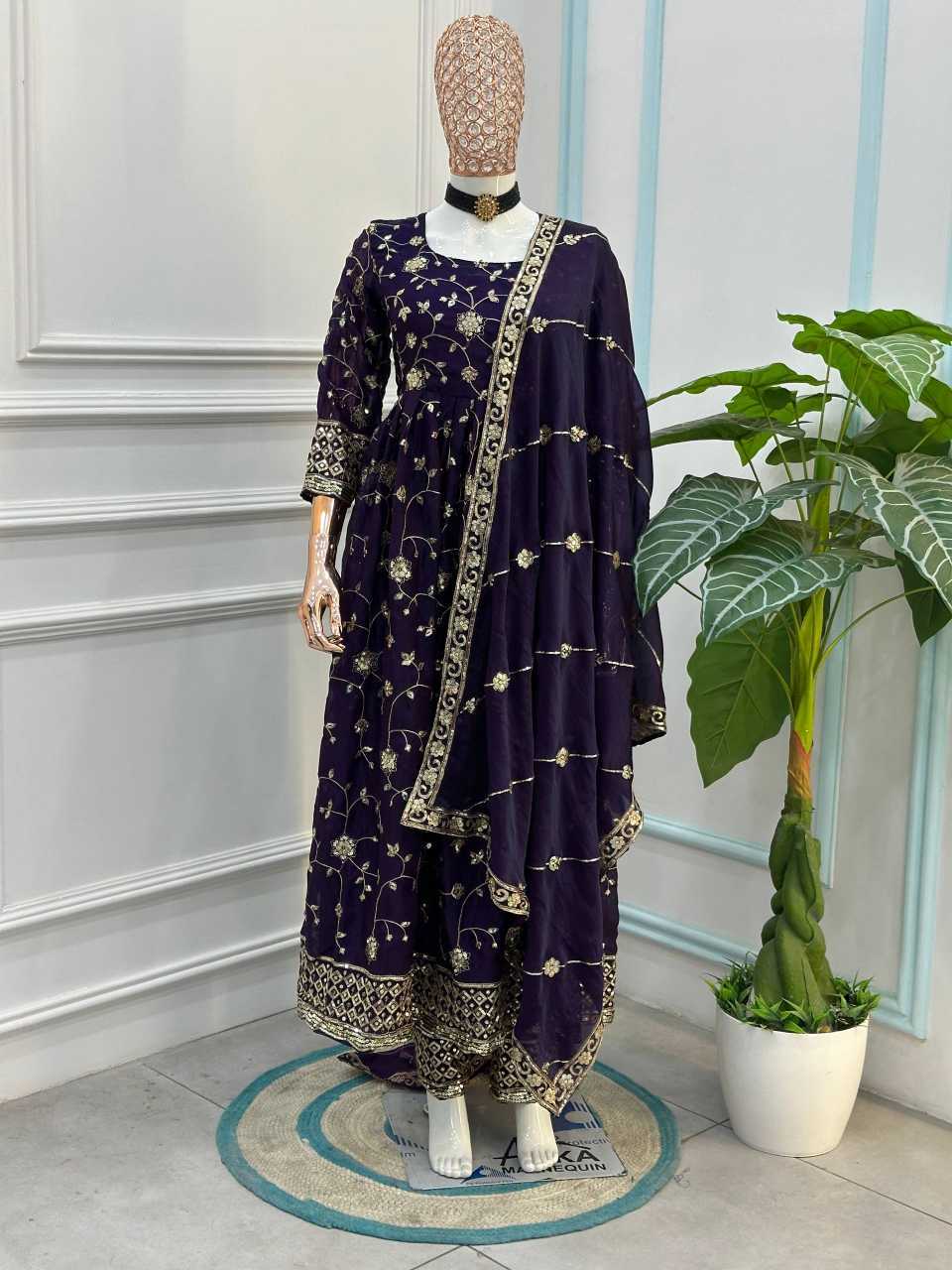 YNF Wholesale FENDY Anarkali Gown KESH533 5170 | Surat Manufacturer