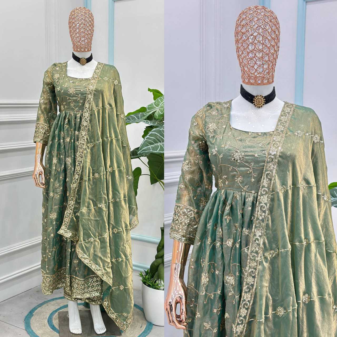 YNF Wholesale FENDY Anarkali Gown KESH533 5170 | Surat Manufacturer