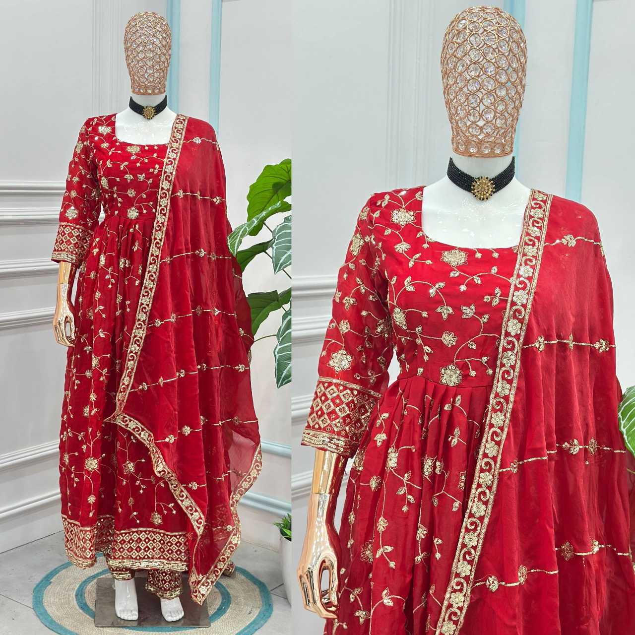 YNF Wholesale FENDY Anarkali Gown KESH533 5170 | Surat Manufacturer