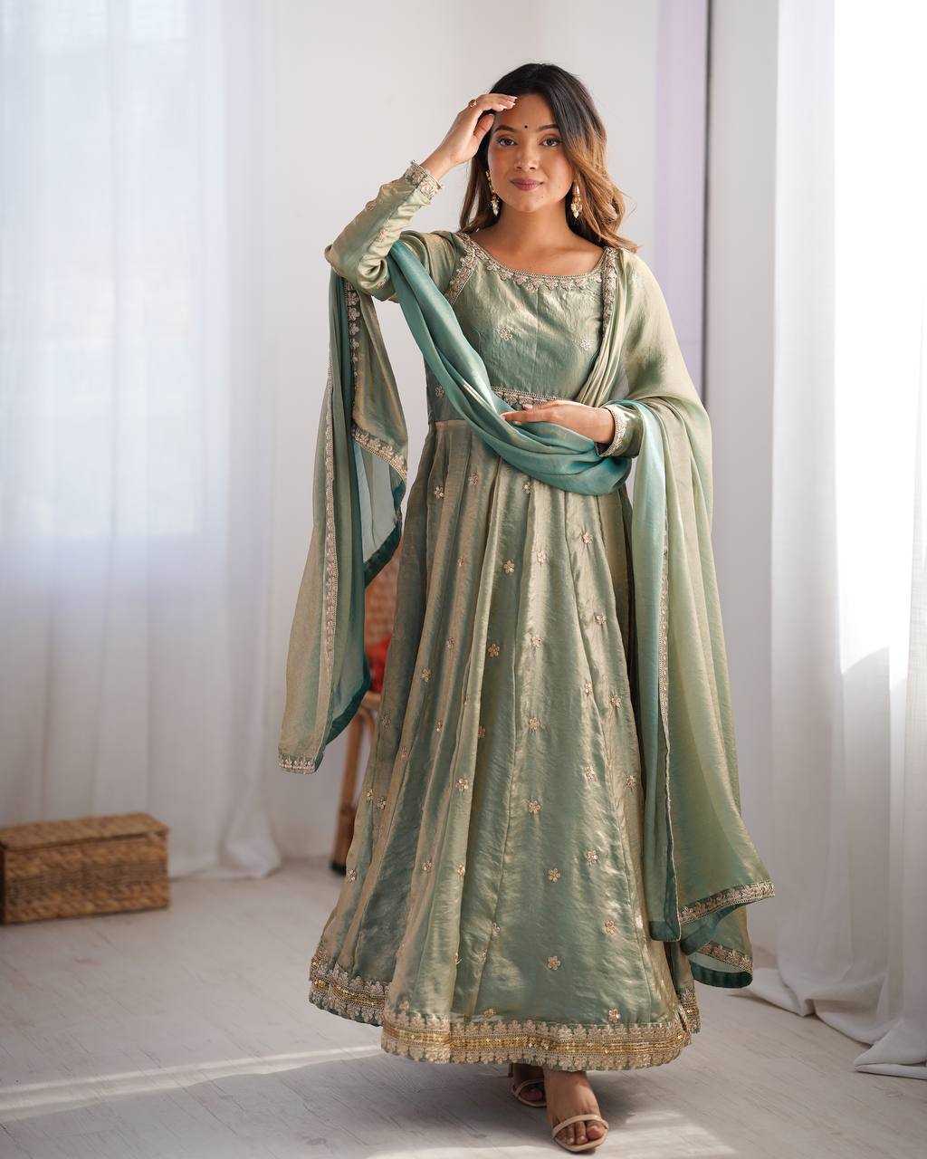 YNF Wholesale FENDY Party Wear Gowns RIN133 06 | Surat Manufacturer