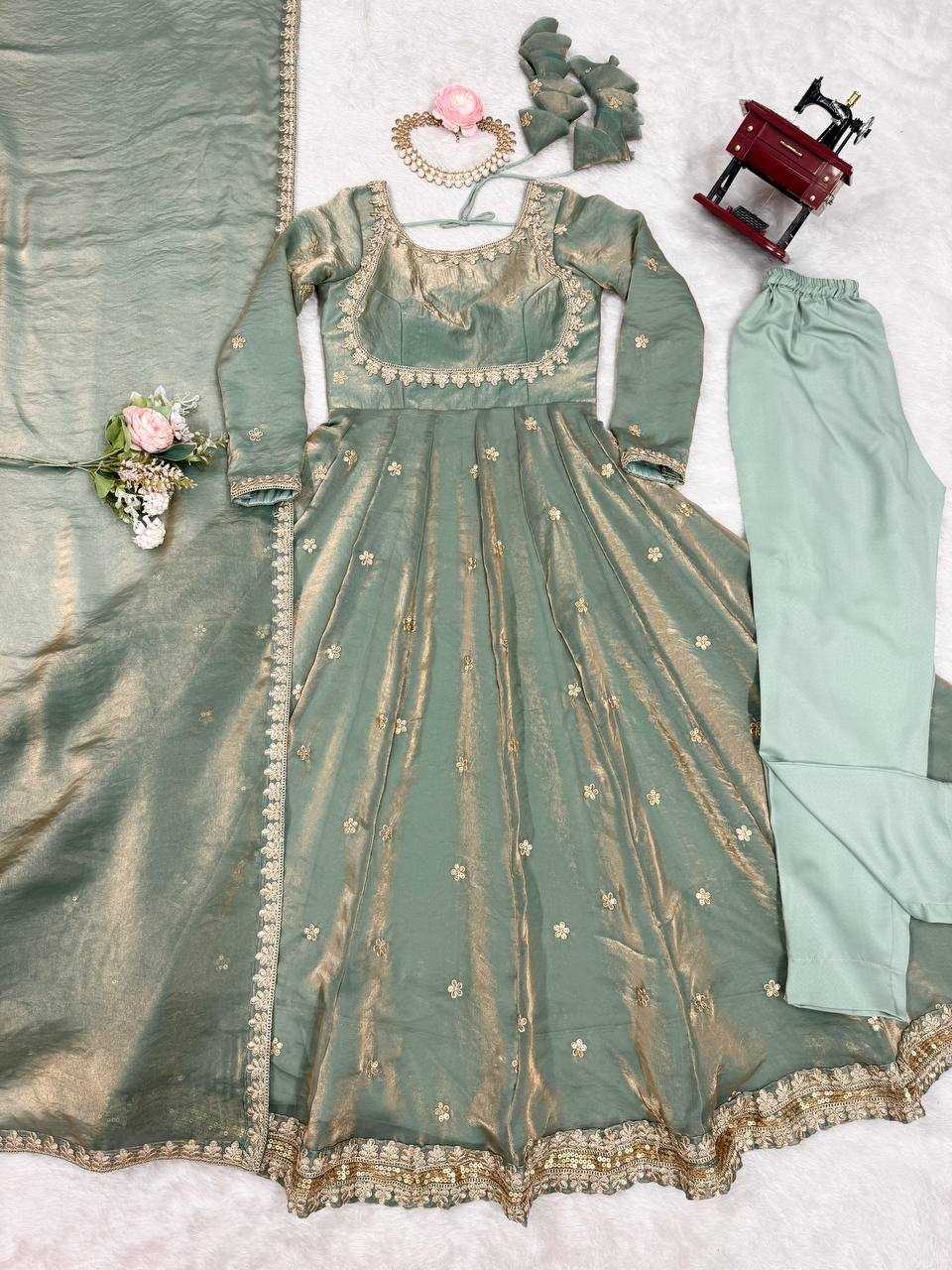 YNF Wholesale FENDY Party Wear Gowns RIN133 06 | Surat Manufacturer