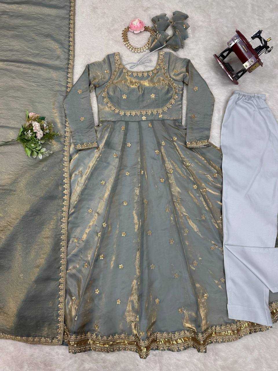 YNF Wholesale FENDY Party Wear Gowns RIN133 06 | Surat Manufacturer