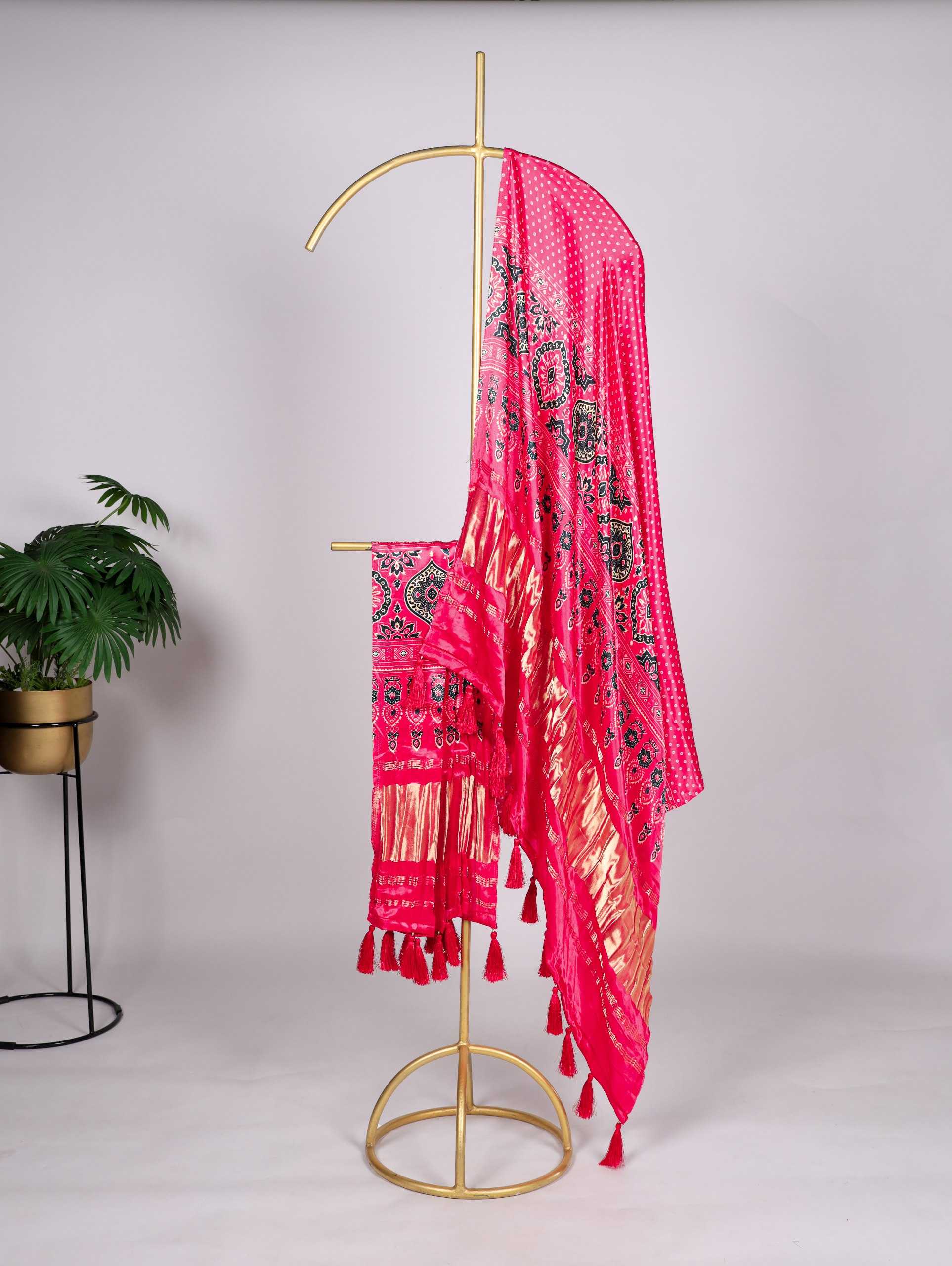 YNF Wholesale Gajji Silk Gajji Modal Dupattas KESH134 4001 | Surat Manufacturer