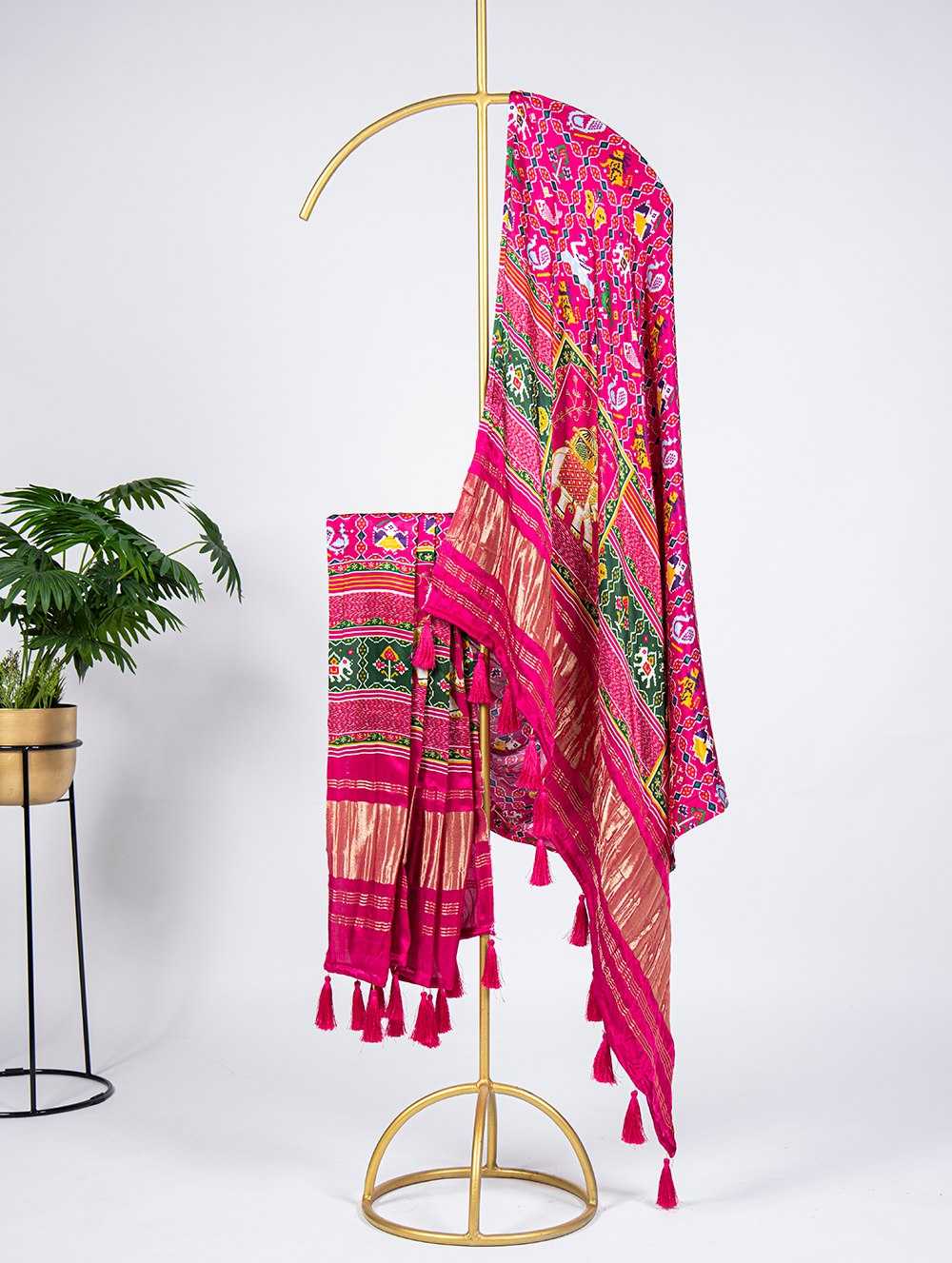 YNF Wholesale Gajji Silk Gajji Modal Dupattas KESH134 4001 | Surat Manufacturer