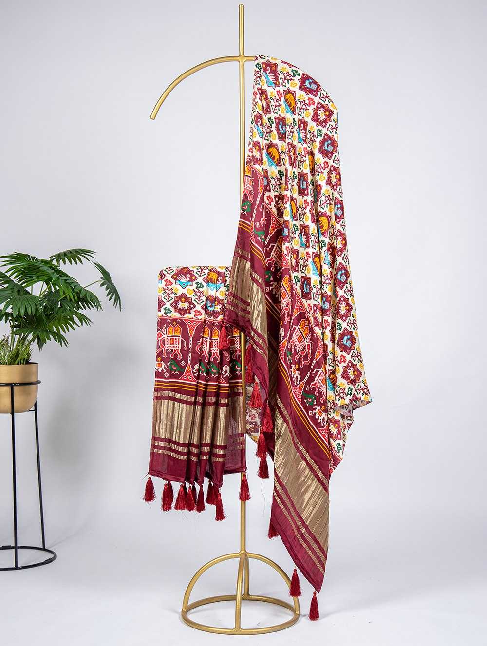 YNF Wholesale Gajji Silk Gajji Modal Dupattas KESH134 4001 | Surat Manufacturer