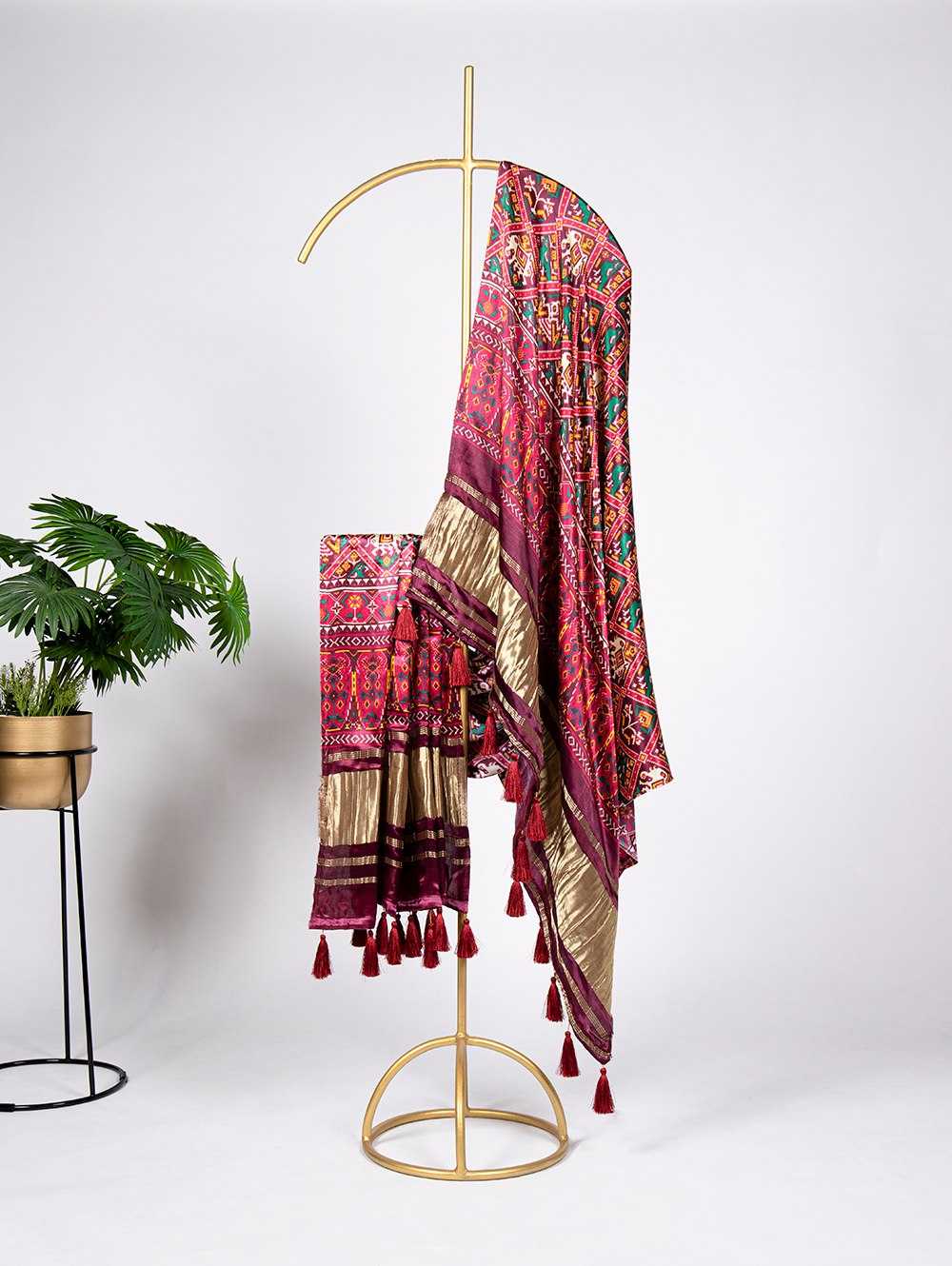 YNF Wholesale Gajji Silk Gajji Modal Dupattas KESH134 4001 | Surat Manufacturer