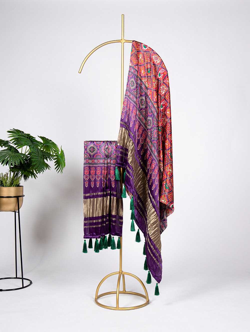 YNF Wholesale Gajji Silk Gajji Modal Dupattas KESH134 4001 | Surat Manufacturer