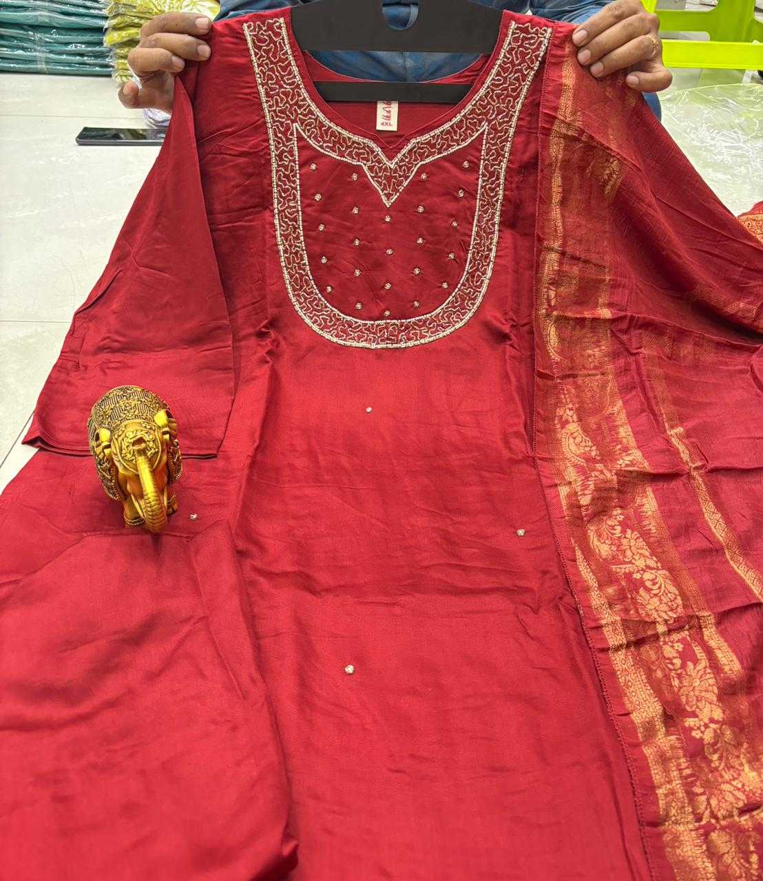 YNF Wholesale Gajji Silk Festive Kurtis KESH147 Saniya | Surat Manufacturer