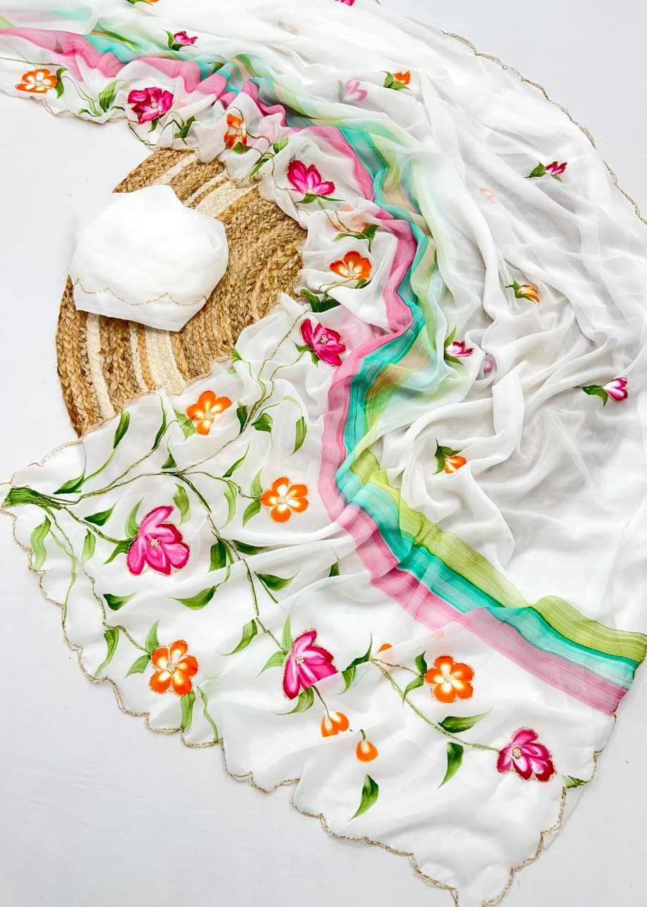 YNF Wholesale Georgette Fancy Sarees KESH115 241 | Surat Manufacturer