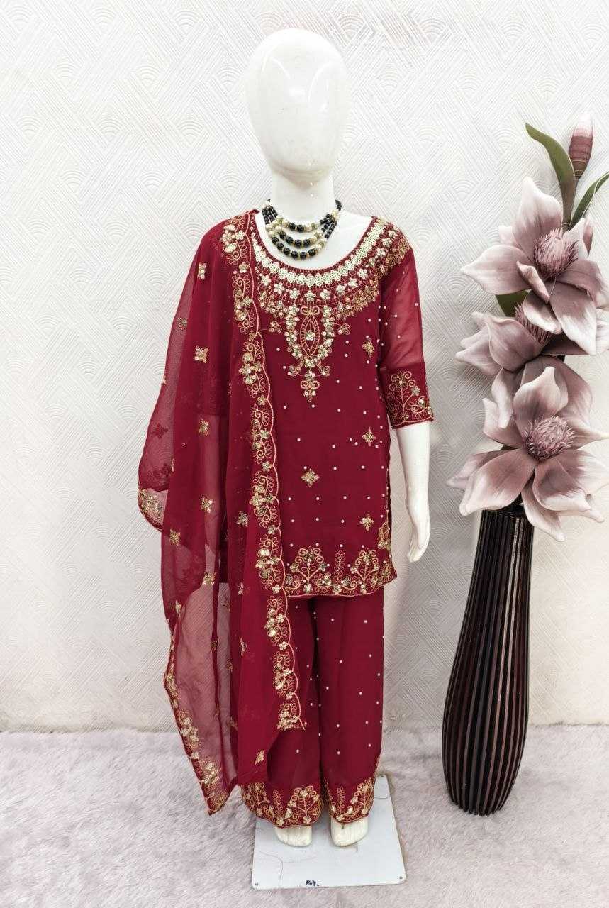 YNF Wholesale Georgette Girls Kurti KESH461 247 | Surat Manufacturer