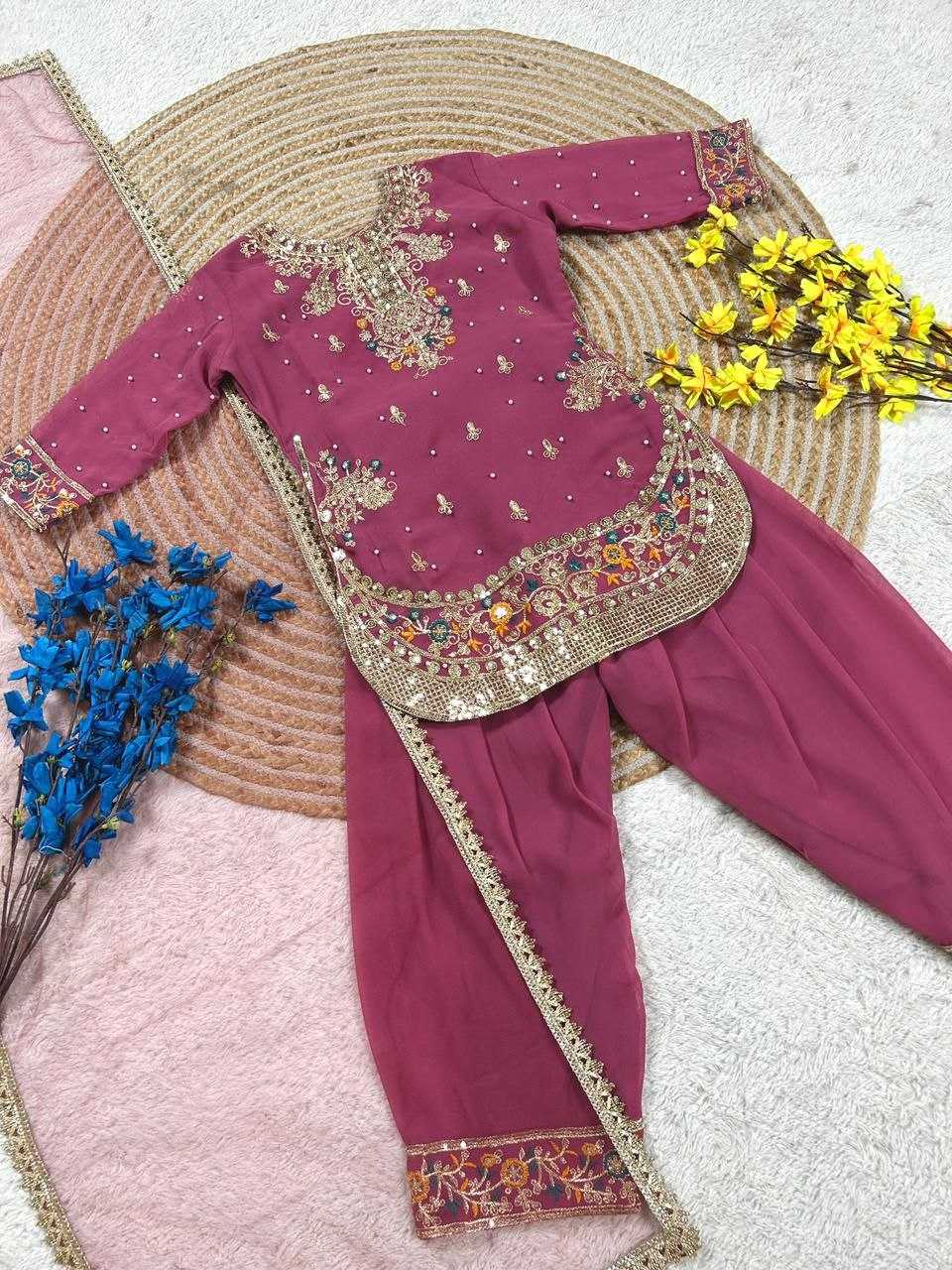 YNF Wholesale Georgette Girls Kurti KESH461 251 | Surat Manufacturer