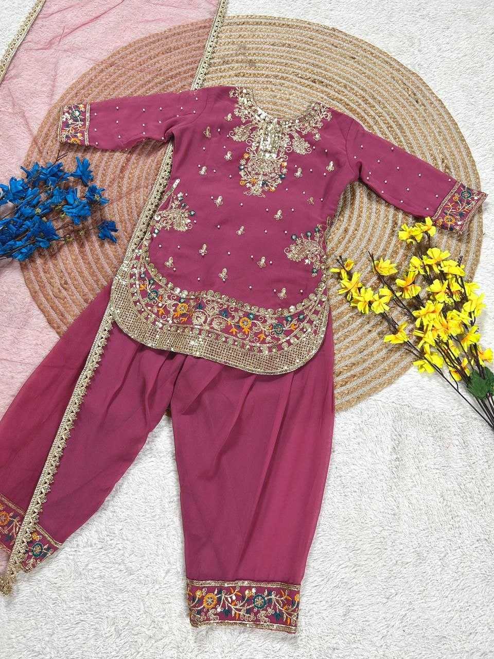 YNF Wholesale Georgette Girls Kurti KESH461 251 | Surat Manufacturer