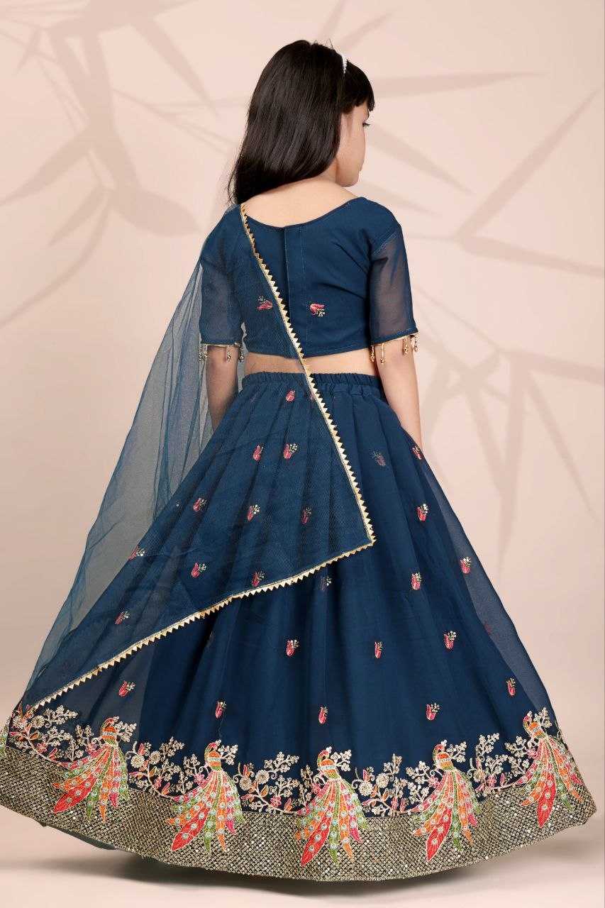 YNF Wholesale Georgette Kids Lehenga KESH461 253 | Surat Manufacturer