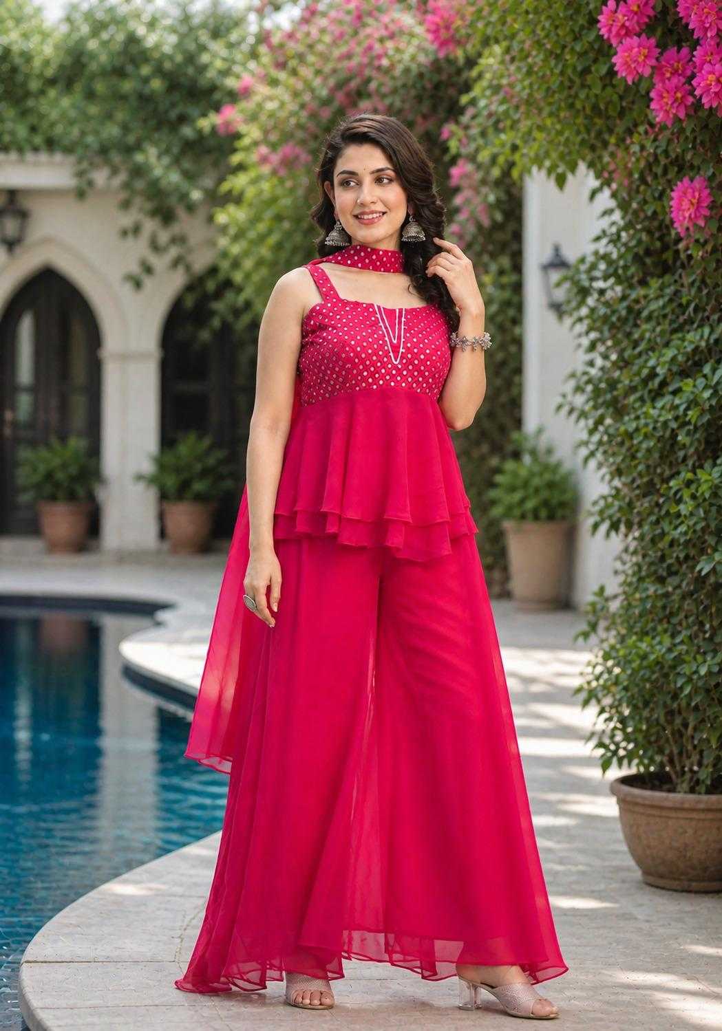 YNF Wholesale Georgette Ladies Suits KESH481 Tarika1003 | Surat Manufacturer