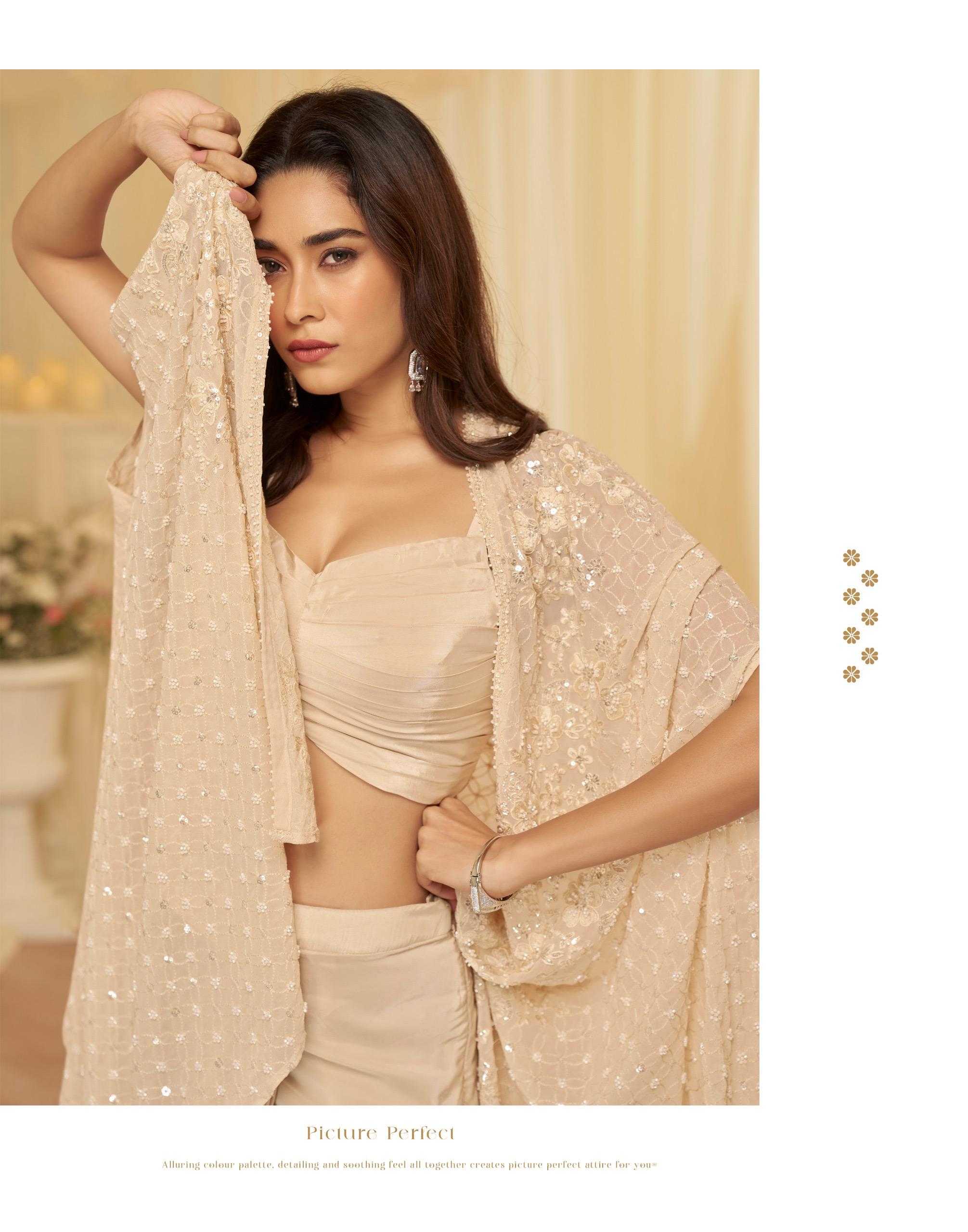 YNF Wholesale Georgette Embroidery Suits KESH530 KANIKA | Surat Manufacturer