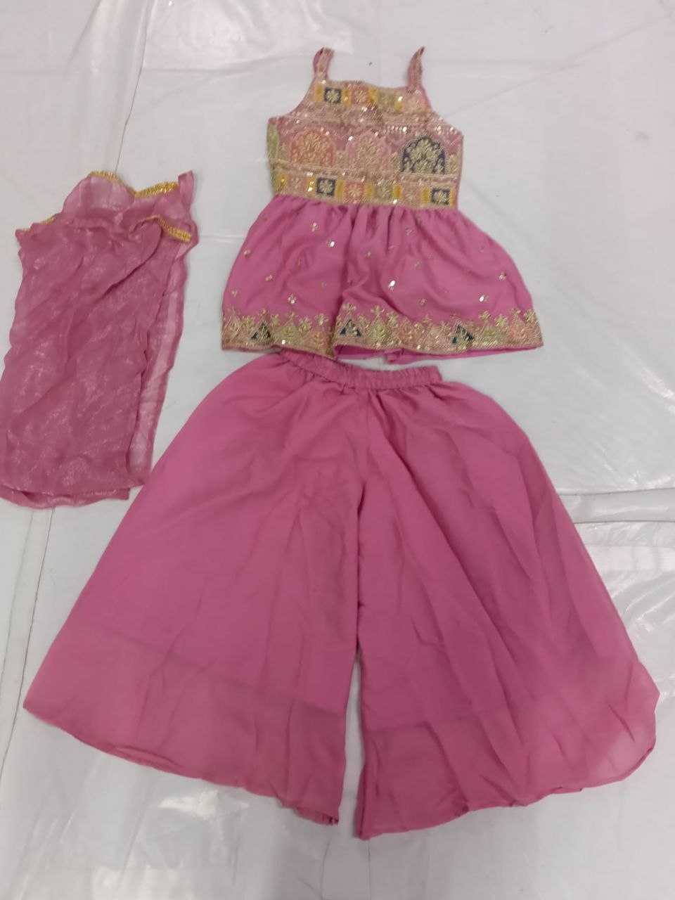 YNF Wholesale Georgette Kids Top & Pant KESH552 4 | Surat Manufacturer