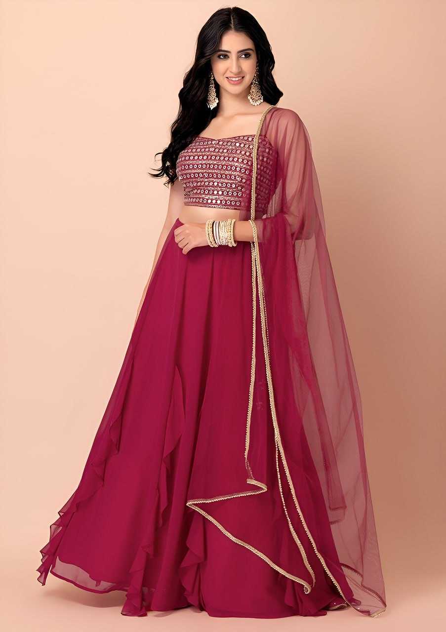 YNF Wholesale Georgette Georgette Lehenga KESH638 15072 | Surat Manufacturer