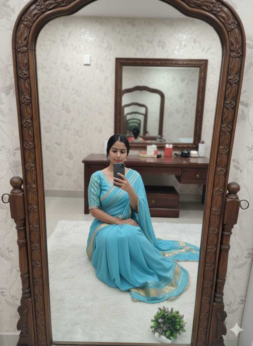 YNF Wholesale Georgette Party Wear Sarees KESH694 222 | Surat Manufacturer