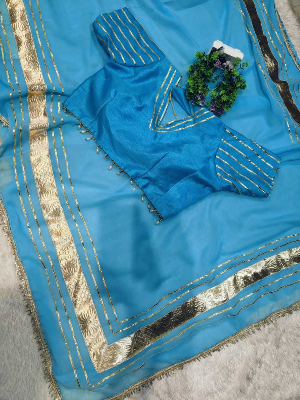 YNF Wholesale Georgette Party Wear Sarees KESH694 222 | Surat Manufacturer