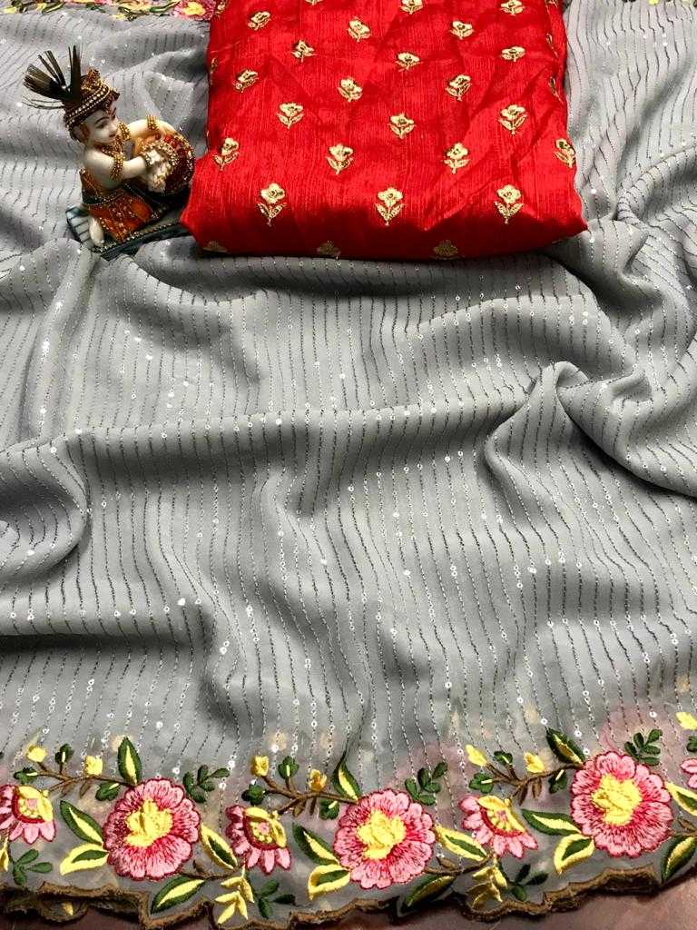 YNF Wholesale Georgette Designer Sarees KESH734 BEAUTY | Surat Manufacturer