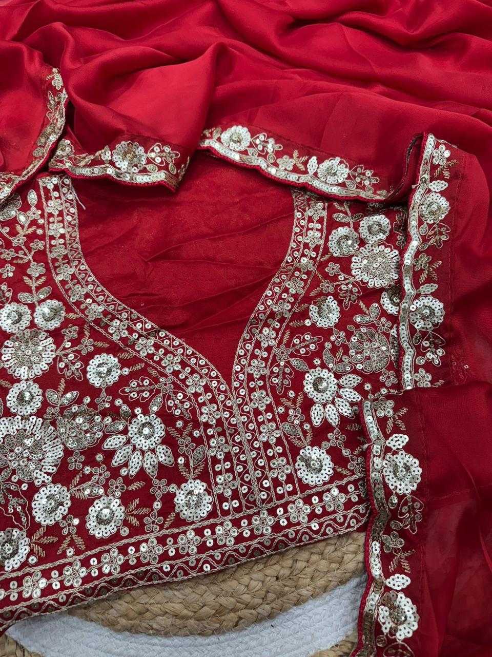 YNF Wholesale Georgette Georgette Sarees RIN134 SWETA | Surat Manufacturer