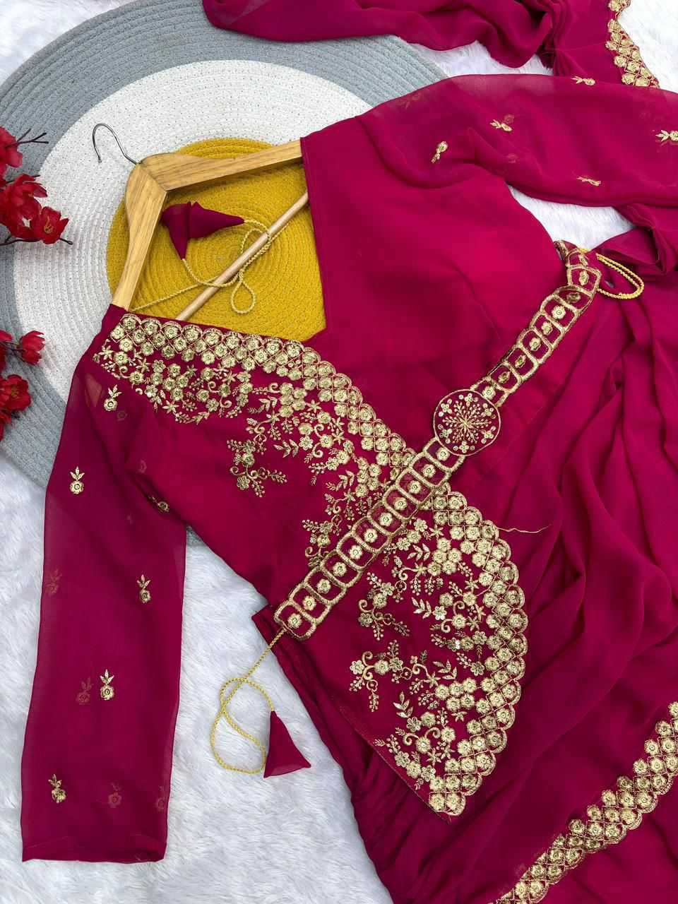 YNF Wholesale Georgette Georgette Sarees RIN134 SWETA | Surat Manufacturer