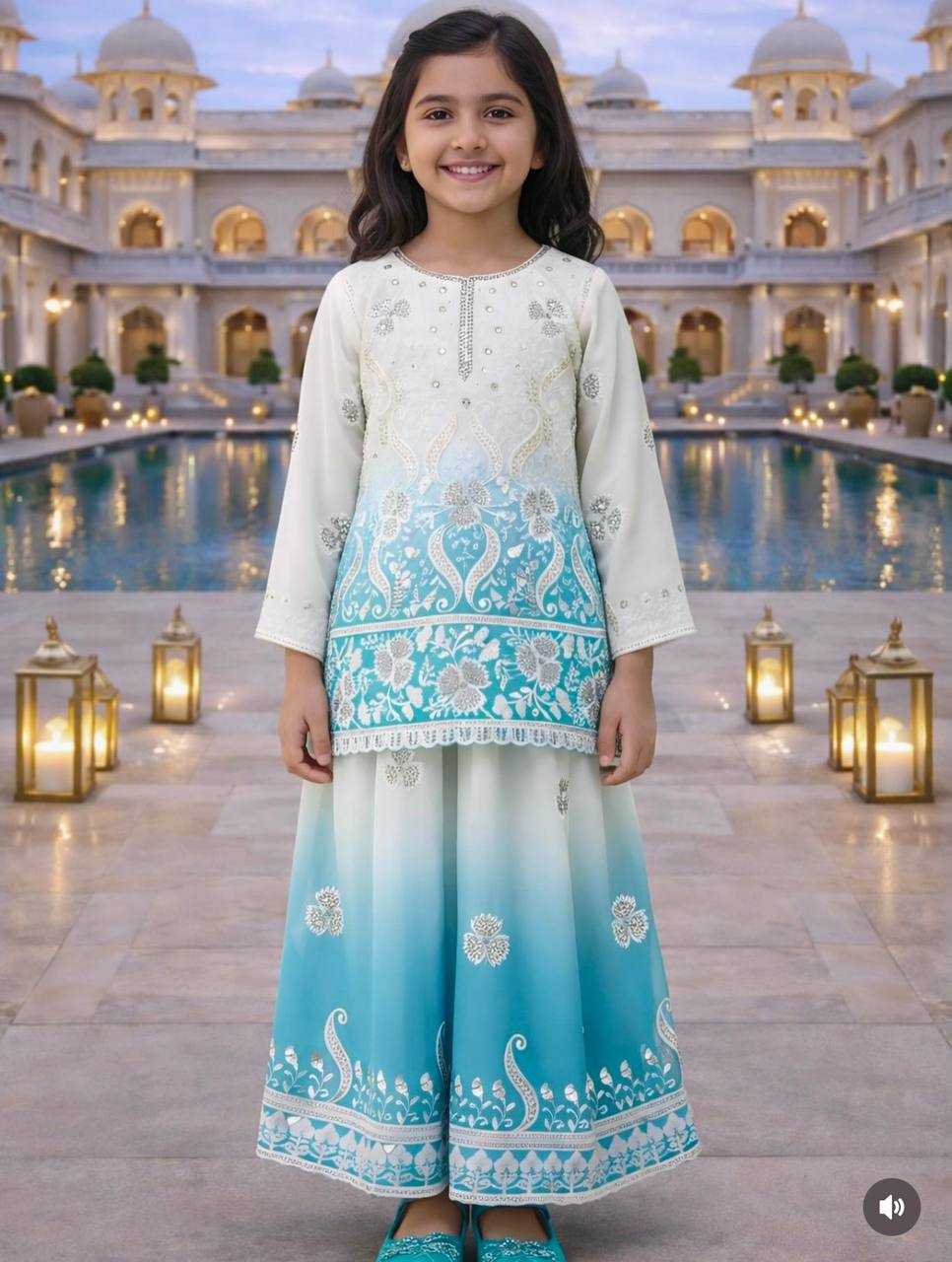 YNF Wholesale Heavy Crepe Kids Suit RIN234 249 | Surat Manufacturer