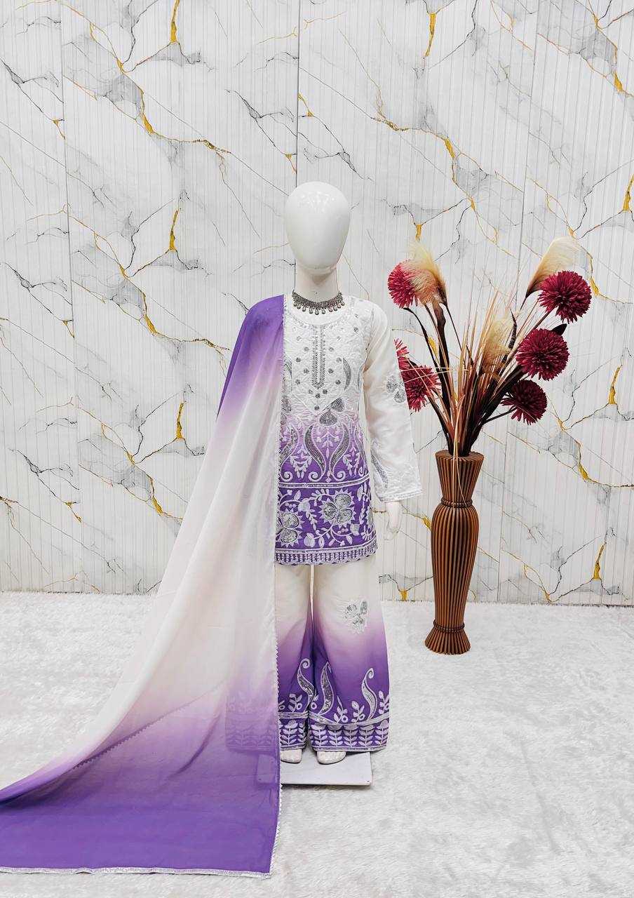 YNF Wholesale Heavy Crepe Kids Suit RIN234 249 | Surat Manufacturer