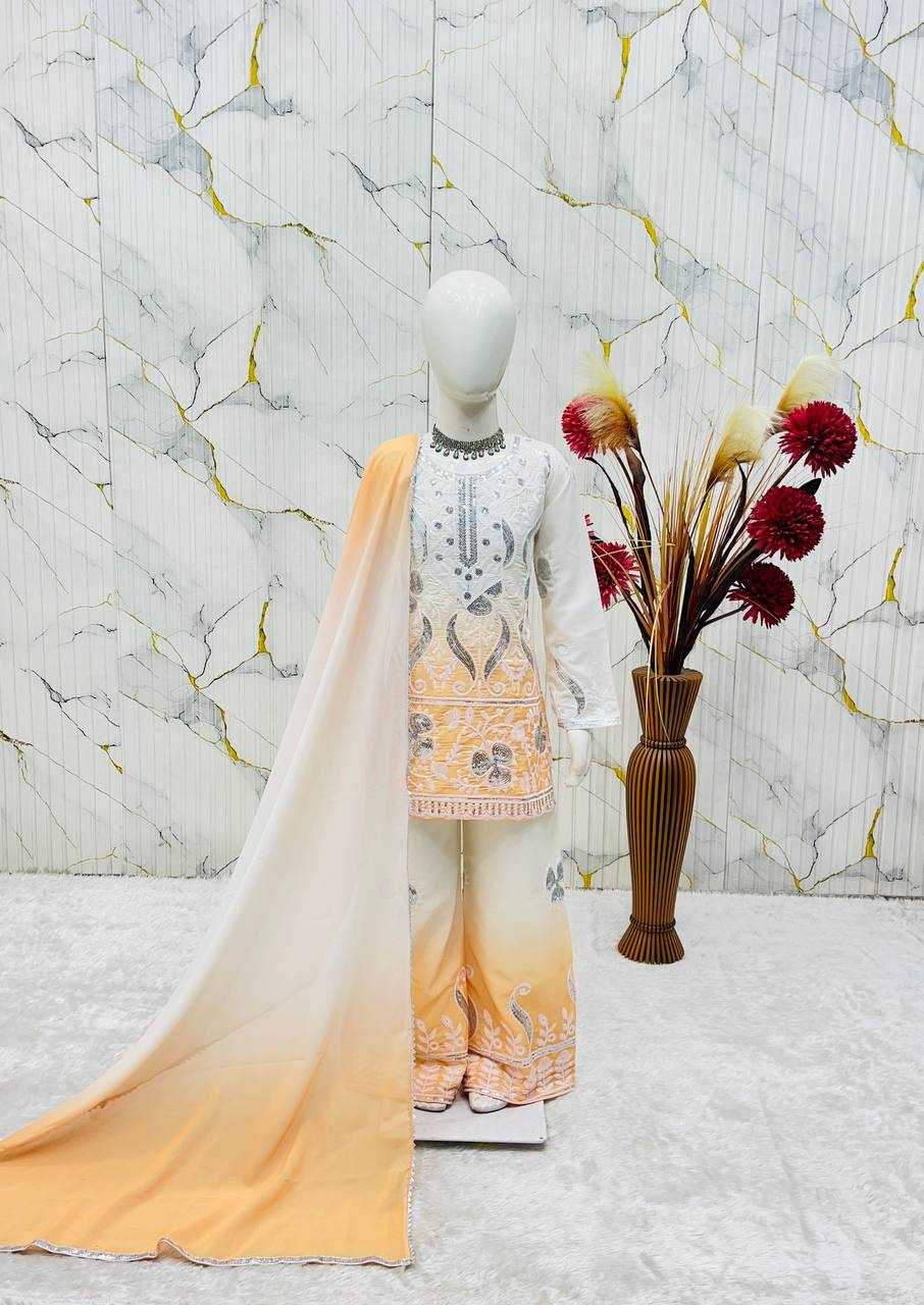 YNF Wholesale Heavy Crepe Kids Suit RIN234 249 | Surat Manufacturer
