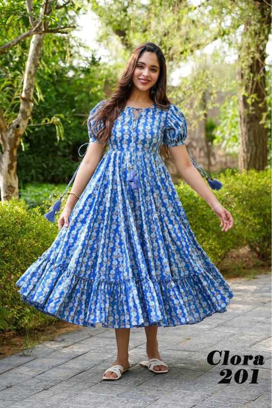 YNF Wholesale Heavy Rayon Ethnic Dresses KESH530 LUCAYACLORA VOL-02 | Surat Manufacturer