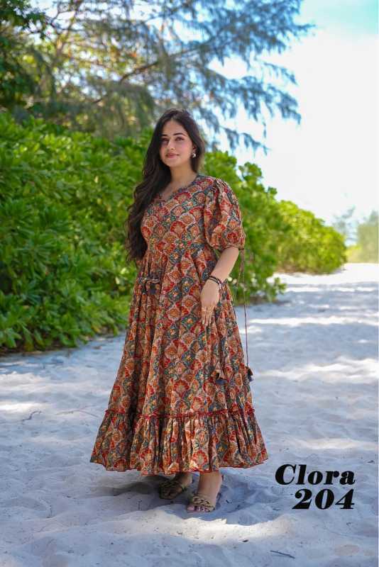 YNF Wholesale Heavy Rayon Ethnic Dresses KESH530 LUCAYACLORA VOL-02 | Surat Manufacturer