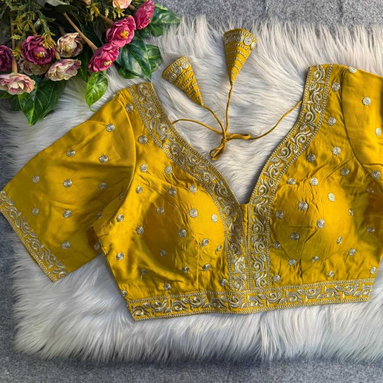 YNF Wholesale Heavy Roman Silk Blouse KESH111 226 | Surat Manufacturer
