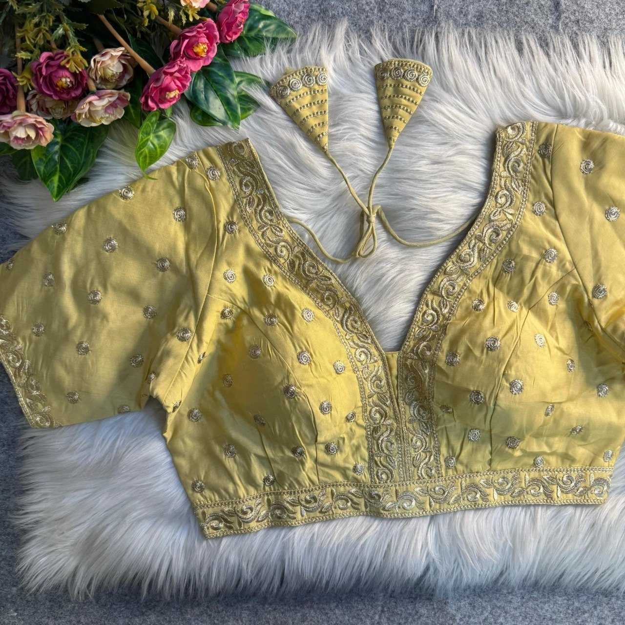 YNF Wholesale Heavy Roman Silk Blouse KESH111 226 | Surat Manufacturer