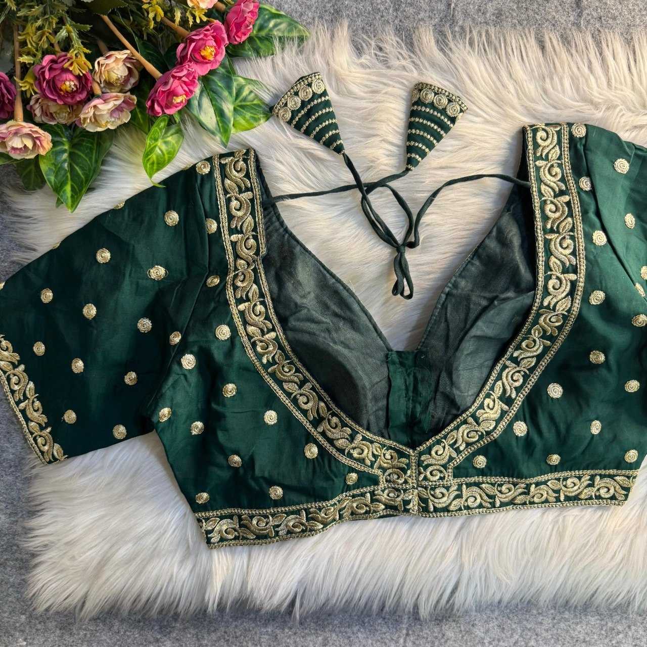 YNF Wholesale Heavy Roman Silk Blouse KESH111 226 | Surat Manufacturer