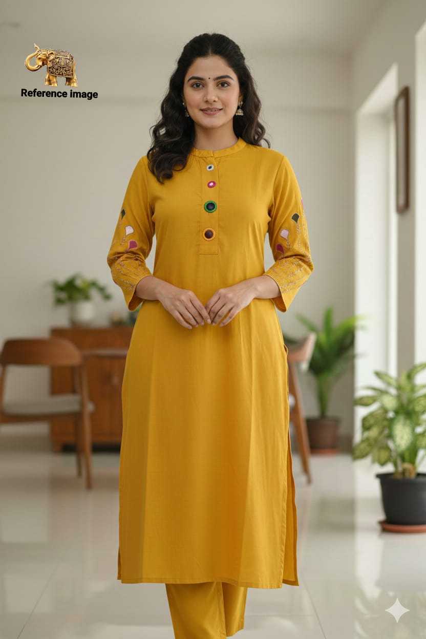 YNF Wholesale Heavy Roman Silk Mirror Work Kurti KESH147 Prita | Surat Manufacturer