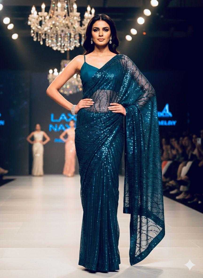 YNF Wholesale Imported Designer Sarees RIN112 HALF HALF | Surat Manufacturer