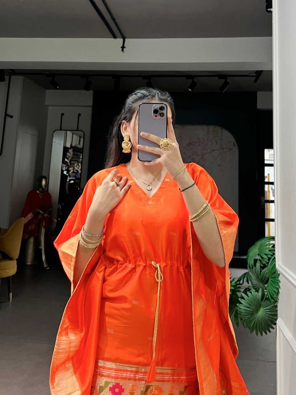 YNF Wholesale Jacquard Kaftans KESH134 3802 | Surat Manufacturer