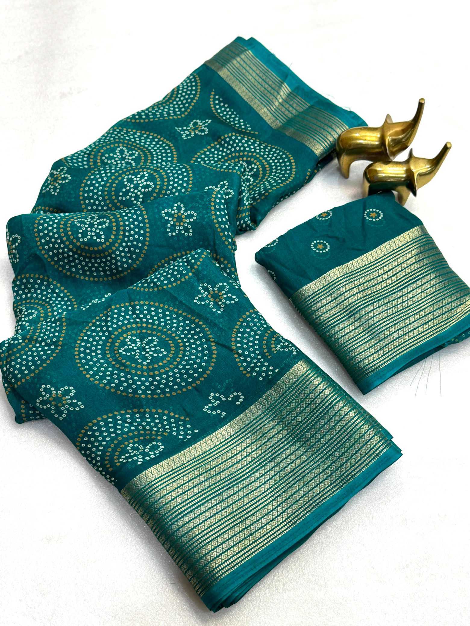 YNF Wholesale Jacquard Printed Sarees KESH187 Saesha | Surat Manufacturer