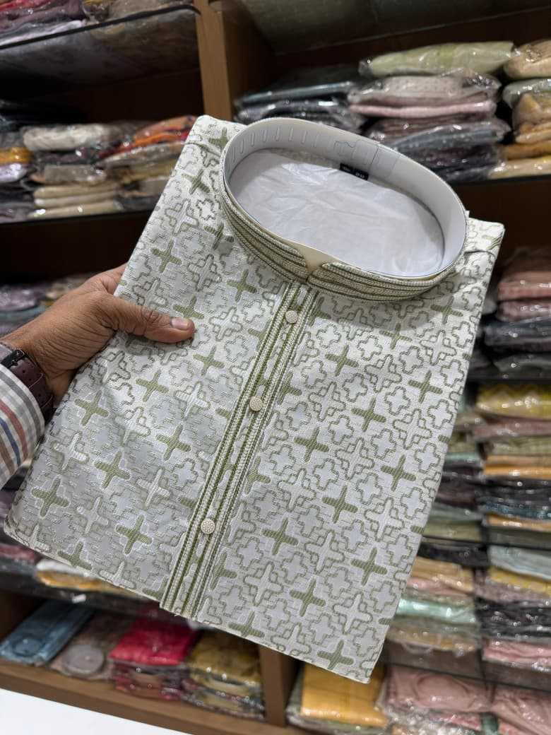 YNF Wholesale Jacquard Mens Kurtas KESH629 Vantara- 06 | Surat Manufacturer