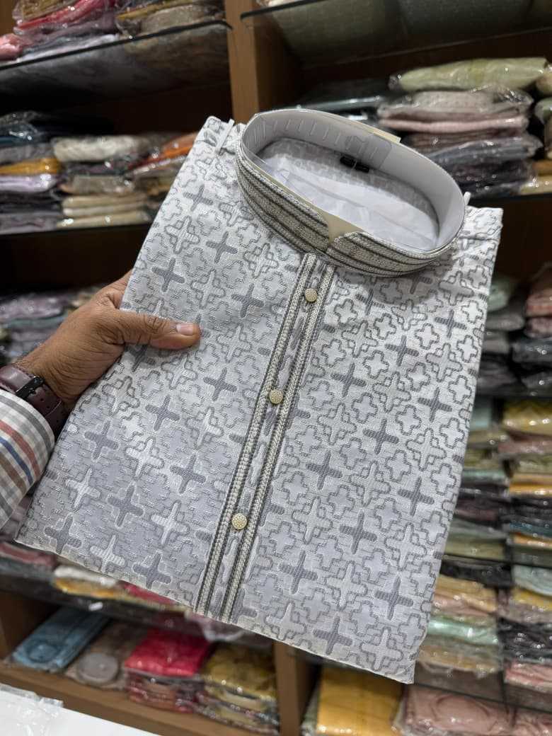 YNF Wholesale Jacquard Mens Kurtas KESH629 Vantara- 06 | Surat Manufacturer