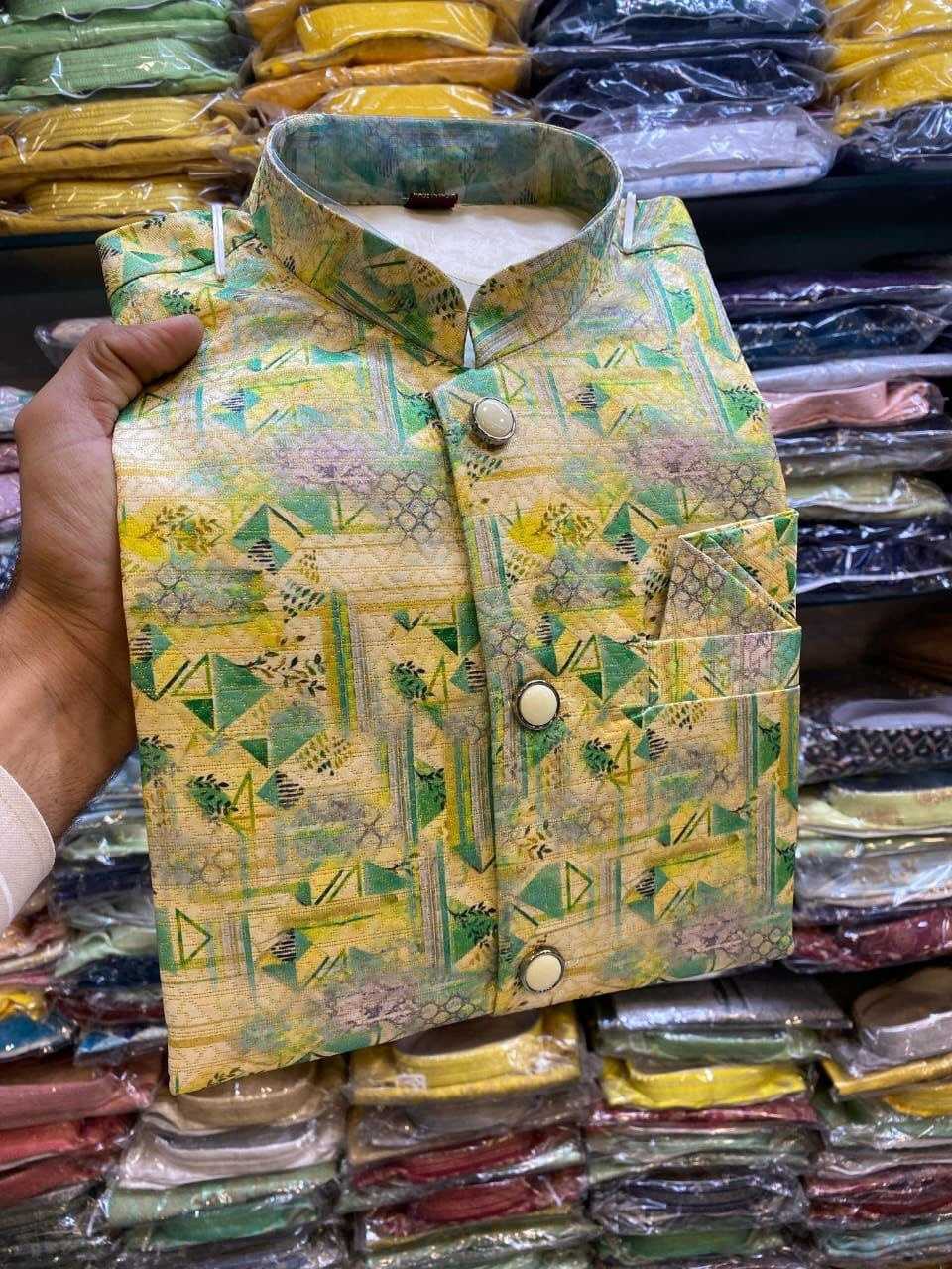 YNF Wholesale Jacquard Festive & Wedding Coats KESH650 Modi | Surat Manufacturer