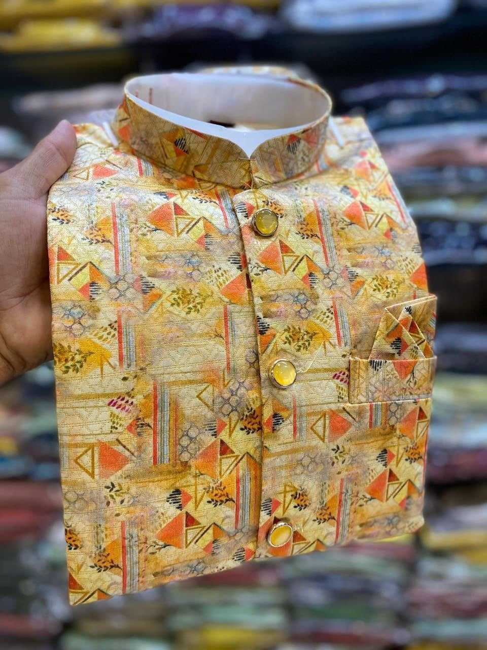 YNF Wholesale Jacquard Festive & Wedding Coats KESH650 Modi | Surat Manufacturer