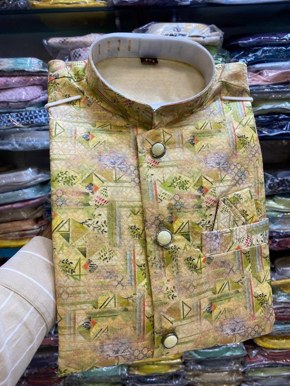 YNF Wholesale Jacquard Festive & Wedding Coats KESH650 Modi | Surat Manufacturer