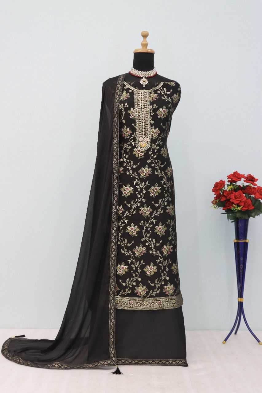 YNF Wholesale Jacquard Embroidery Suits KESH745 TF-1554 | Surat Manufacturer