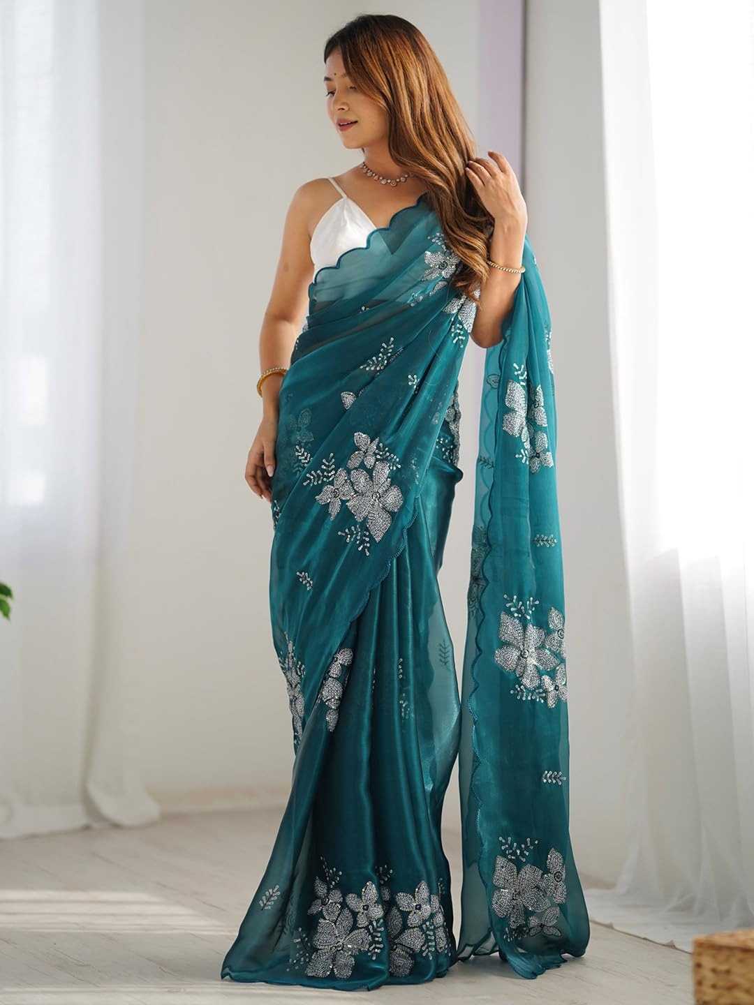 YNF Wholesale Jimmy Choo Jimmy Choo Sarees KESH152 1011 | Surat Manufacturer
